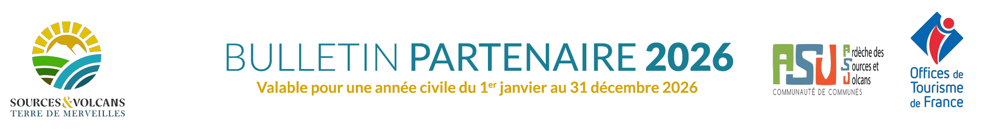 Bandeau Partenariat 2026